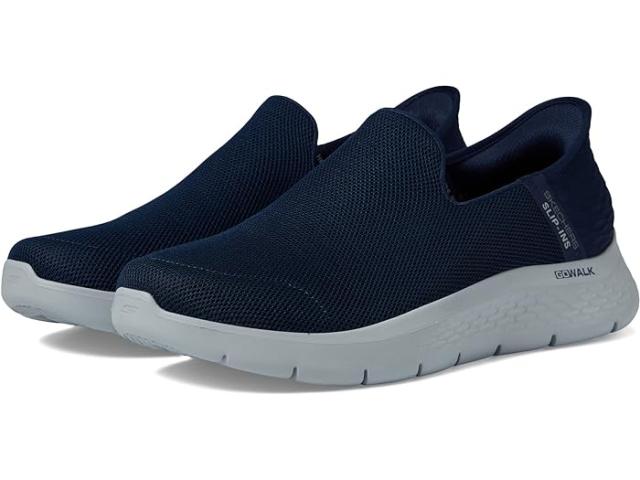 (取寄) スケッチャーズ パフォーマンス メンズ ゴー ウォーク フレックス ノー ハンズ, ハンズ フリー スリップ-インス SKECHERS Performance men SKECHERS Performance Go Walk Flex No Hands, Hands Free Slip-Ins Navy