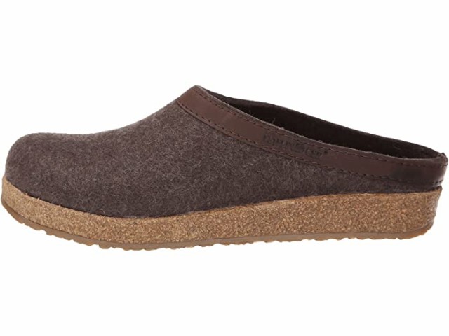 (取寄) ハフリンガー GZL レザー トリム グリズリー Haflinger  GZL Leather Trim Grizzly Brownの通販は