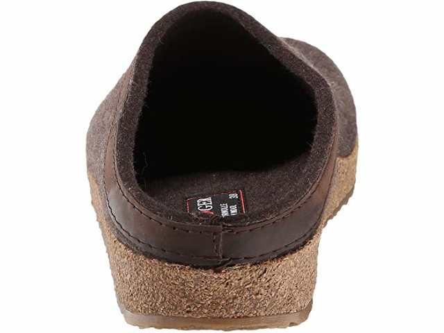 (取寄) ハフリンガー GZL レザー トリム グリズリー Haflinger  GZL Leather Trim Grizzly Brownの通販は