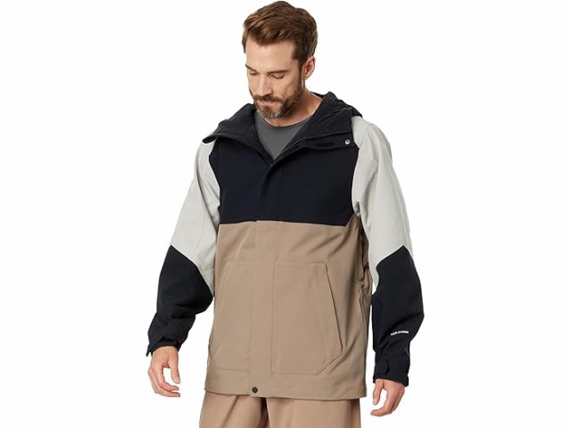 (取寄) ボルコム スノー メンズ ブライトン フル ジップ ジャケット Volcom Snow men Volcom Snow Brighton Full Zip Jacket Chestnut Brown