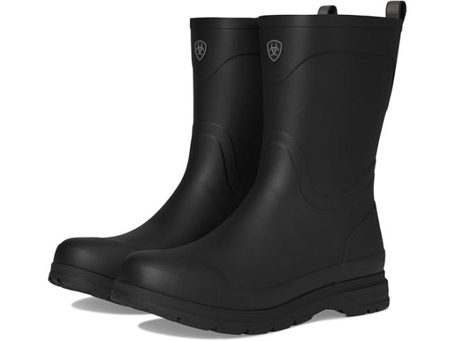 (取寄) アリアット メンズ ケルマーシュ ミッド ラバー ブーツ Ariat men Kelmarsh Mid Rubber Boots Black