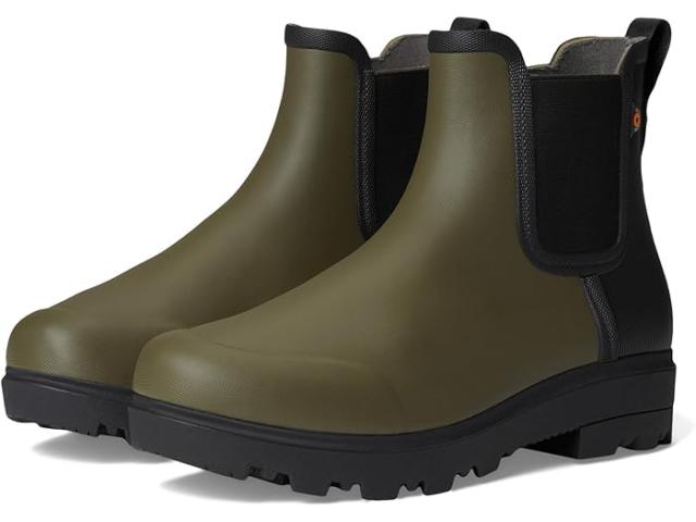 (取寄) ボグス レディース ホリー チェルシー Bogs women Holly Chelsea Army Green