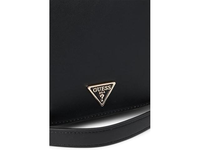 GUESS Women's Talent Convertible Crossbody Flap Bag - Double-Faced PU With Gold Hardware, 12.25 X 4 X 6.25 Inches