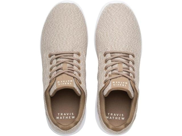 (取寄) トラヴィスマシュー ゴルフ ウェア メンズ ザ デイリー 2.0 ニット TravisMathew men The Daily 2.0 Knit Heather Natural_1