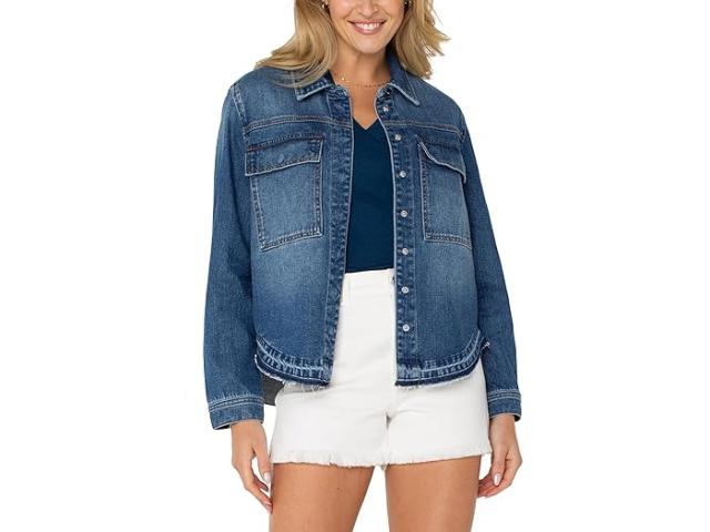 (取寄) リバプールロサンゼルス レディース スプリット バック シャツ ジャケット Liverpool Los Angeles women Split Back Shirt Jacket East Topangaの通販は