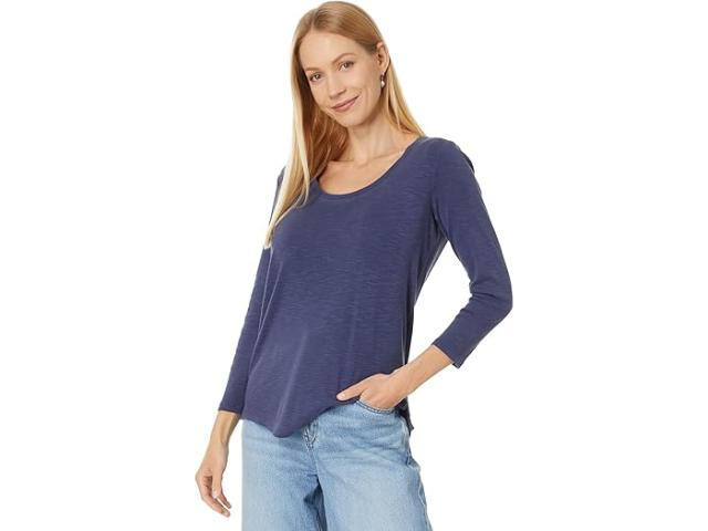 トミー バハマ  Bahama Ashby Isles Rib 3u002F4 Sleeve Scoop レディース シャツ トップス Bl 取寄) トミーバハマ レディース アシュビー アイルズ リブ 3/4