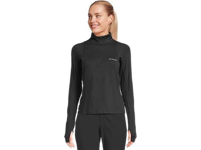 (取寄) コロンビア レディース ウィークエンド 1/2 ジップ Columbia women Weekend Ascent 1/2 Zip Black