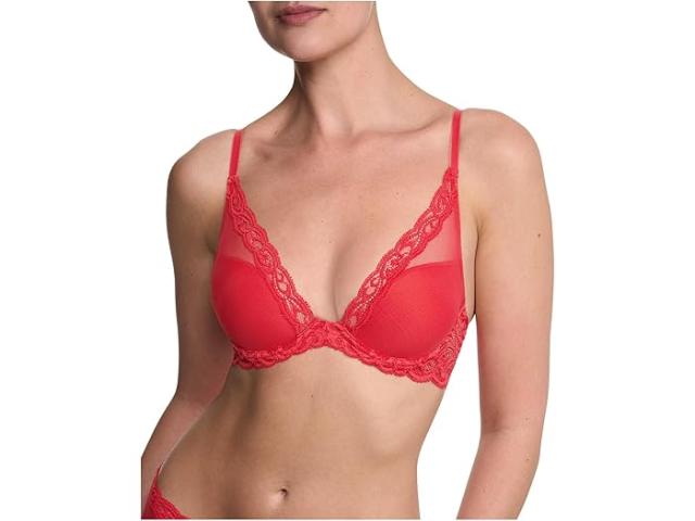 (取寄) ナトリ レディース フェザーズ コンツアー バンジ ブラ 730023 Natori women Feathers Contour Plunge Bra 730023 Bonfire