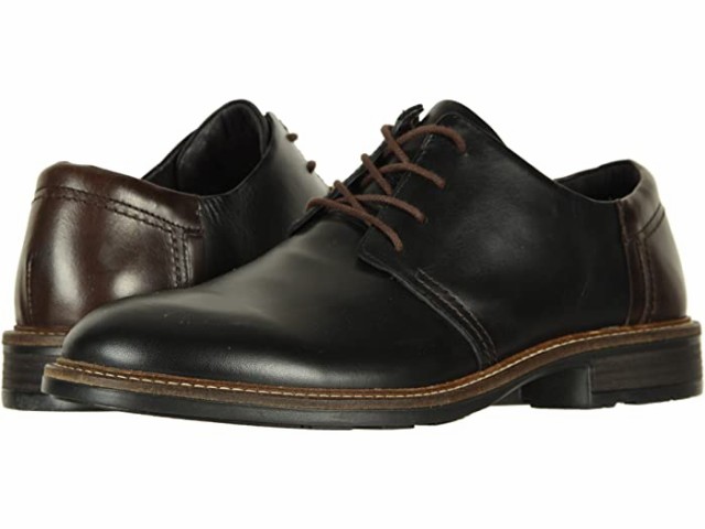 (取寄) ナオト メンズ チーフ Naot men  Chief Black Raven Leather/Walnut Leatherの通販は