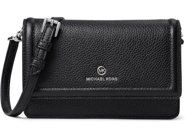 (取寄) マイケルコース レディース ジェット セット チャーム スモール フォン クロスボディ MICHAEL Michael Kors women Jet Set Charm Small Phone Crossbody Black