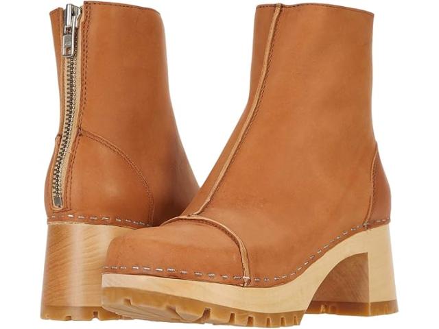 (取寄) スウェディッシュ ハズビーンズ レディース スティッチー ブート Swedish Hasbeens women Stitchy Boot Natureの通販は