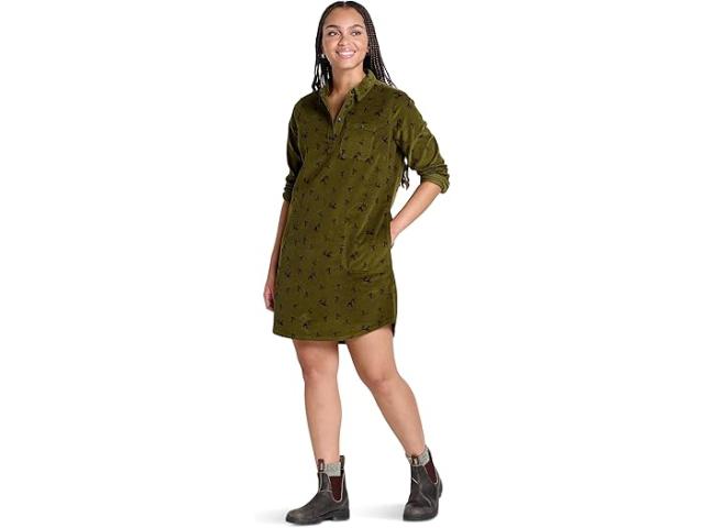 (取寄) トードアンドコー レディース スカウター コード ロング スリーブ シャツドレス Toad&Co women Toad&Co Scouter Cord Long Sleeve Shirtdress Fir Bird Printの通販は