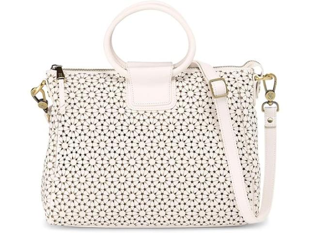 (取寄) ホーボー レディース シーラ ミディアム サッチェル HOBO women Sheila Medium Satchel Ecru Daisy Perf