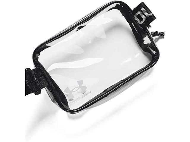 (取寄) アンダーアーマー スポーツスタイル クリア ウェスト バッグ クロスボディ Under Armour Sportstyle Clear Waist Bag Crossbody Clear/Black/White
