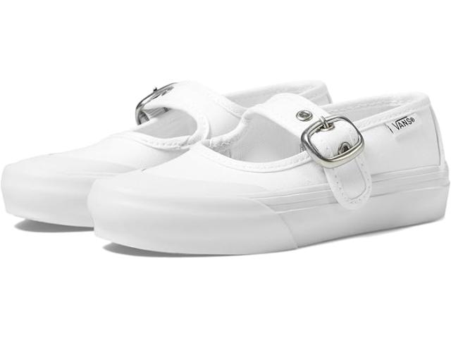 (取寄) バンズ キッズ ガールズ メアリー ジーン (リトル キッド) Vans Kids girls Vans Kids Mary Jane (Little Kid) True Whiteの通販は