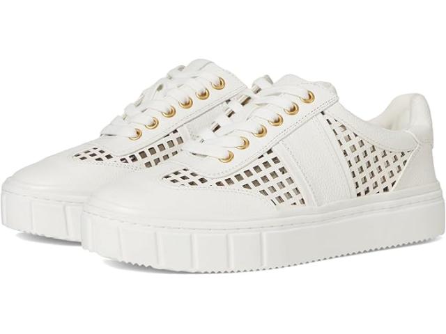 (取寄) ヴィンスカムート レディース ライデン カット-アウト プラットフォーム スニーカー Vince Camuto women Raiden Cut-out Platform Sneakers Bianco