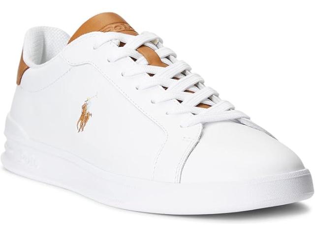 (取寄) ラルフローレン メンズ ヘリテージ コート リ スニーカー Polo Ralph Lauren men Heritage Court II Sneaker White/Tanの通販は