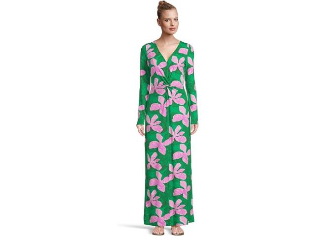 (取寄) リリー ピュリッツァー レディース マキシ ドレス Lilly Pulitzer women Tilli Maxi Dress Kitts Green Sunset Shadows