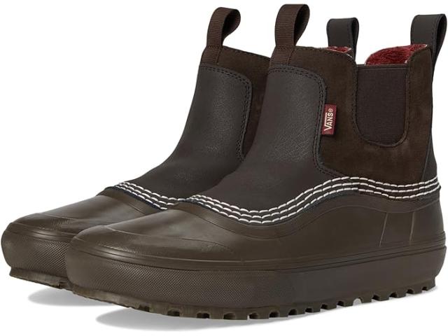 (取寄) バンズ U MTE スタンダード ミッド チェルシー ウォータープルーフ Vans U MTE Standard Mid Chelsea Waterproof Brown/Gumの通販は