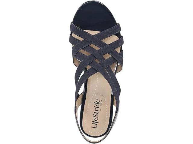 (取寄) ライフストライド レディース ストラップ ウェッジ サンダル Yung Strappy 取寄) ライフストライド レディース ストラップ ウェッジ サンダル
