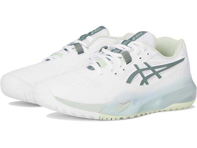 (取寄) アシックス レディース ゲル-レゾリューション X ASICS women Gel-Resolution X White/Monument Blue