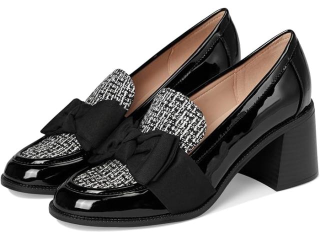 (取寄) バンドリーノ レディース  Bandolino women Korrar Black Patent/White Boucle Multi