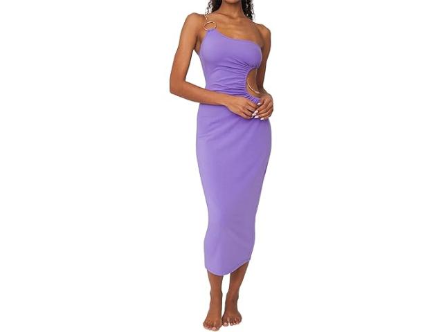 (取寄) ウィ ウォア ワット レディース スネーク チェイン カットアウト マキシ ドレス We Wore What women We Wore What Snake Chain Cutout Maxi Dress Electric Purpleの通販は