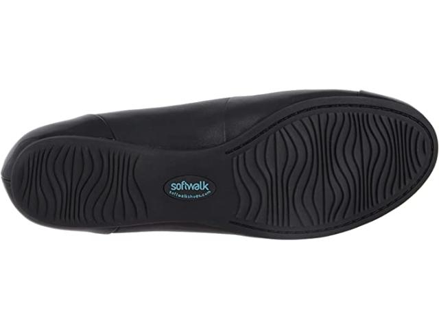 (取寄) ソフトウォーカー レディース ソノマ キャップ トゥ SoftWalk women  Sonoma Cap Toe Black Soft Napa/Patentの通販は