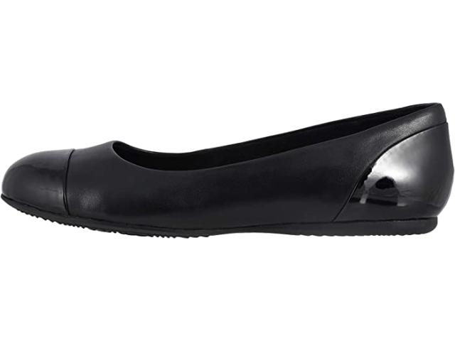 (取寄) ソフトウォーカー レディース ソノマ キャップ トゥ SoftWalk women  Sonoma Cap Toe Black Soft Napa/Patentの通販は