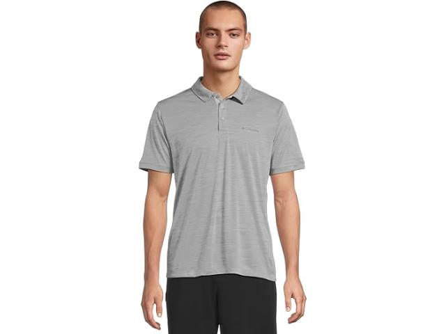 (取寄) コロンビア メンズ セージ ピーク ニット ポロ Columbia men Sage Peak Knit Polo Columbia Grey Heather