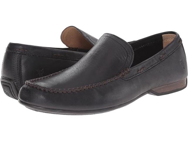 (取寄) フライ メンズ ルイス ヴェニーシャン Frye men Frye Lewis Venetian Black Oiled Vintage