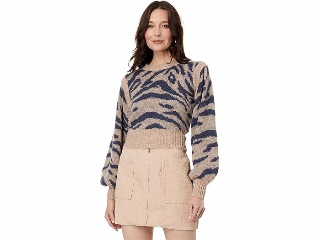 (取寄) エン セゾン レディース マレス ニット トップ en saison women en saison Mares Knit Top Pink/Navyの通販は
