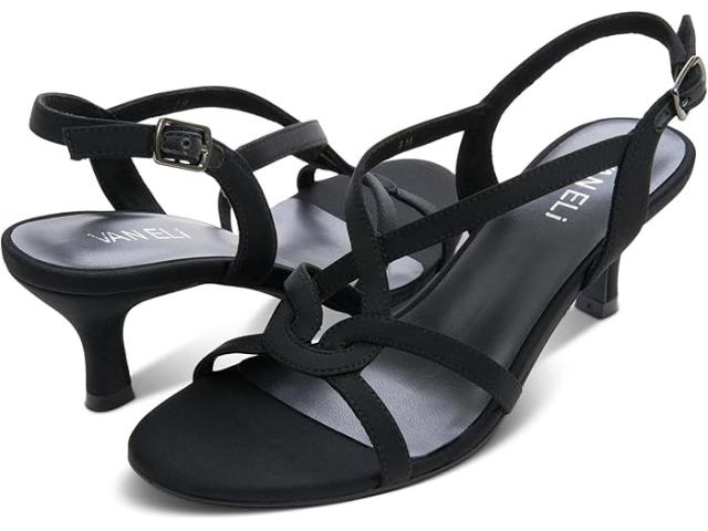 (取寄) ヴァネリ レディース  Vaneli women Monde Black Owi Fabric