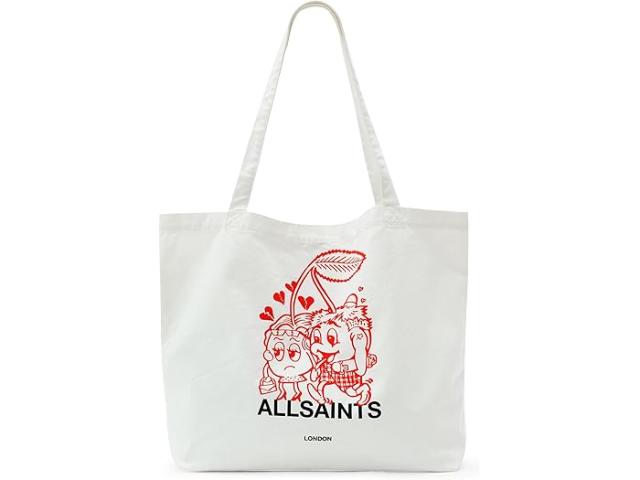 (取寄) オールセインツ メンズ ブレイクアップ トート AllSaints men Breakup Tote Chalk White