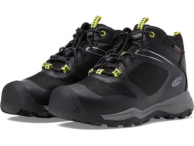 (取寄) キーン キッズ ボーイズ ミッド ウォータープルーフ (リトル キッド/ビッグ キッド) KEEN Kids boys KEEN Kids Wanduro Mid Waterproof (Little Kid/Big Kid) Black/Silver