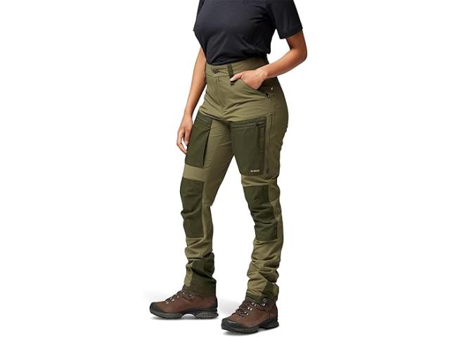 (取寄) フェールラーベン レディース ケブ アジャイル トラウザーズ Fjllrven women Fjallraven Keb Agile Trousers Laurel Green/Deep Forest