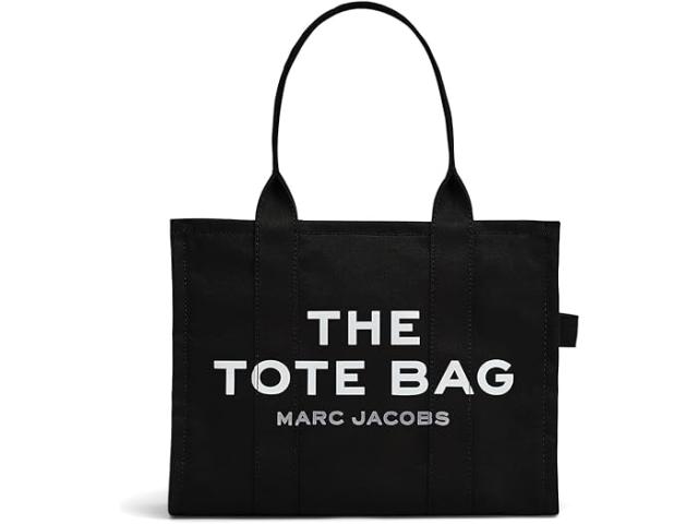 (取寄) マークジェイコブス レディース ザ トランプ ロイユ チャーム キャンバス ミディアム トート バッグ Marc Jacobs women The Trompe L'oeil Charm Canvas Medium Tote Bag Black Multi