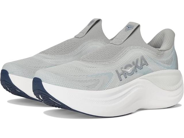 (取寄) ホカオネオネ メンズ スカイワード レースレス Hoka men Skyward Laceless Stardust/Stellar Grey