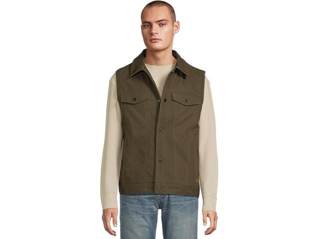 (取寄) アリアット メンズ キャンバス ランチャー ベスト Ariat men Canvas Rancher Vest Desert Sand