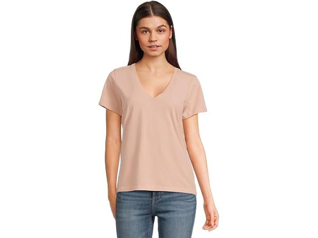 (取寄) メイドウェル レディース ノースサイド Vネック ティー Madewell women Northside Vneck Tee Pale Blush