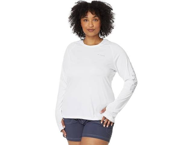 (取寄) コロンビア レディース タイダル ティー ブーディ Columbia women  Tidal Tee Hoodie White/Cirrus Greyの通販は