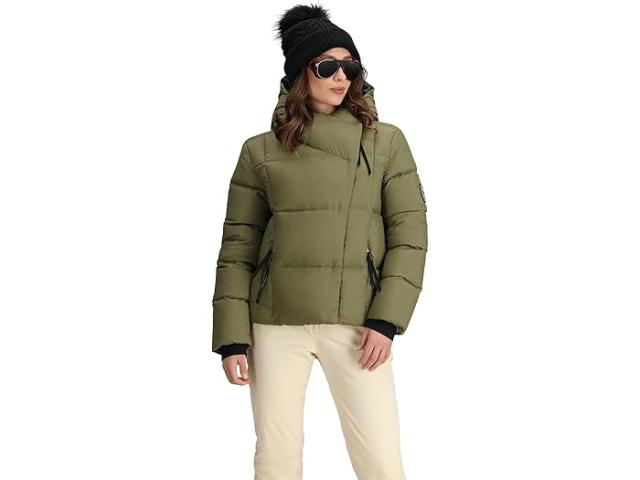 (取寄) オバマイヤー レディース カリプソ ダウン ジャケット Obermeyer women Obermeyer Calypso Down Jacket Smokey Olive