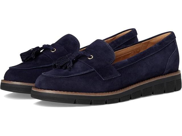 (取寄) イージースピリット レディース ヴィエンヌ Easy Spirit women Vienne Dark Blue Suede