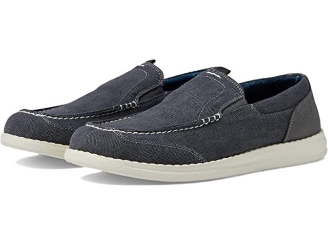 (取寄) ナン ブッシュ メンズ ブリュースキー キャンバス モカシン トゥ ヴェニーシャン スリッポン Nunn Bush men Brewski Canvas Moccasin Toe Venetian Slip-On Gunl