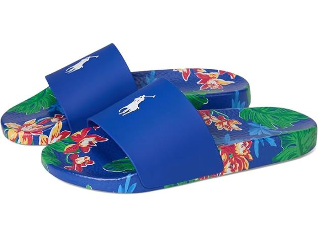 (取寄) ラルフローレン メンズ フローラル-プリント スライド Polo Ralph Lauren men Floral-print Slide Tropical 