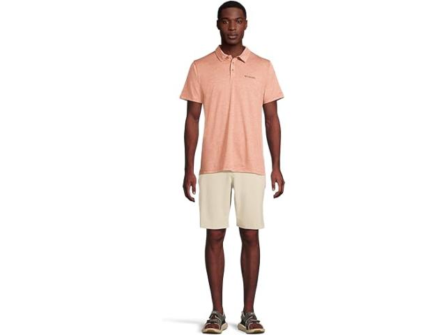 (取寄) コロンビア メンズ テック トレイル ユーティリティ ポロ Columbia men Tech Trail Utility Polo Tuscan Heather