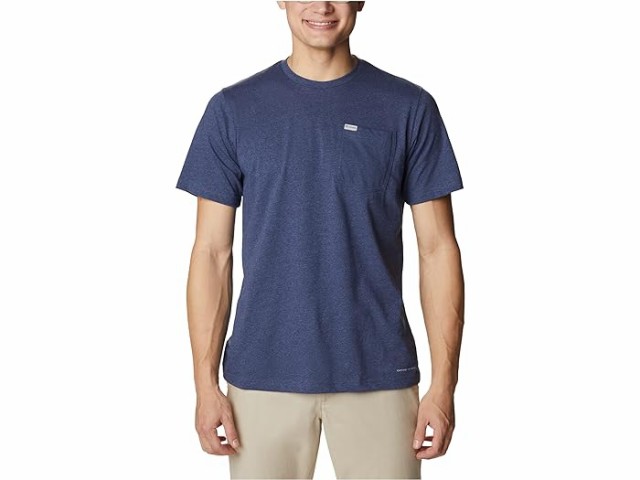 (取寄) コロンビア メンズ シスルタウン ヒルズ ポケット ティー Columbia men Columbia Thistletown Hills Pocket Tee Dark Mountain Heatherの通販は