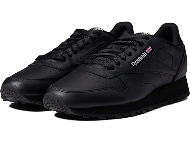 (取寄) リーボック ライフスタイル クラシック レザー Reebok Lifestyle  Classic Leather Black/Pure Grey 2