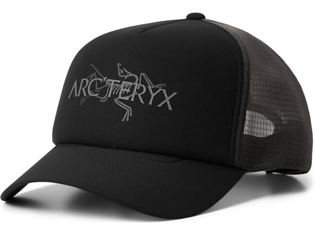(取寄) アークテリクス バード ワード トラッカー ハット Arc'teryx Bird Word Trucker Hat Black/Cloud