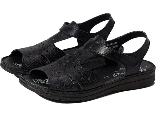 (取寄) スプリング ステップ レディース エルミラ Spring Step women Hermila Black